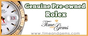 Buy this watch and Rolex Datejusts at Time and Gems