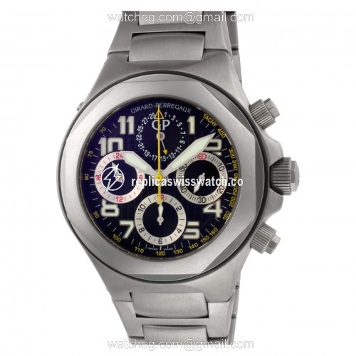Girard Perregaux 80180-21-611-21A Laureato Automatic Male Titanium Replica Girard Perregaux 80180-21-611-21A Laureato Automatic Male Titanium Replica