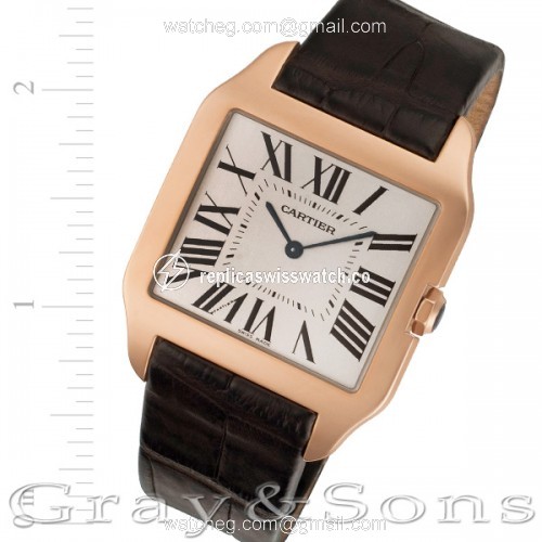 Cartier W2006951 Dumont Manual Male 18k Pink Gold Replica Cartier W2006951 Dumont Manual Male 18k Pink Gold Replica