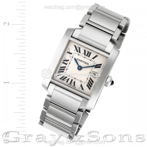 Cartier W51011Q3 Tank Francaise Quartz Unisex Stainless Steel Replica Cartier W51011Q3 Tank Francaise Quartz Unisex Stainless Steel Replica