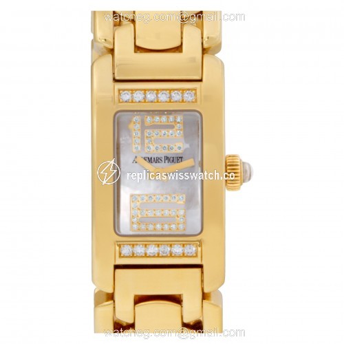 Audemars Piguet 6736BA.ZZ.1180BA.03 Promesse Quartz Female 18k yellow gold Replica Audemars Piguet 6736BA.ZZ.1180BA.03 Promesse Quartz Female 18k yellow gold Replica