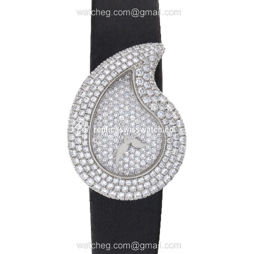 Chopard 43/6700 casmir Quartz Female 18k White Gold Replica Chopard 43/6700 casmir Quartz Female 18k White Gold Replica
