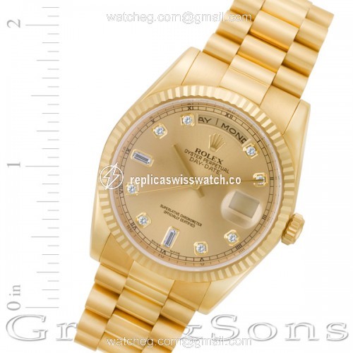 Rolex 118238 Day-Date Automatic Male 18k yellow gold Replica Rolex 118238 Day-Date Automatic Male 18k yellow gold Replica