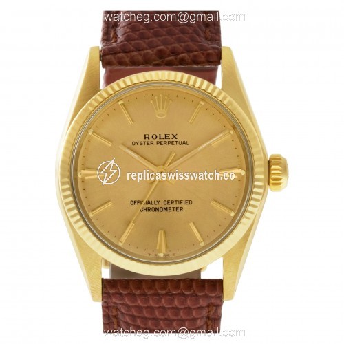 Rolex 6551 Oyster Perpetual Automatic Unisex 14k yellow gold Replica Rolex 6551 Oyster Perpetual Automatic Unisex 14k yellow gold Replica