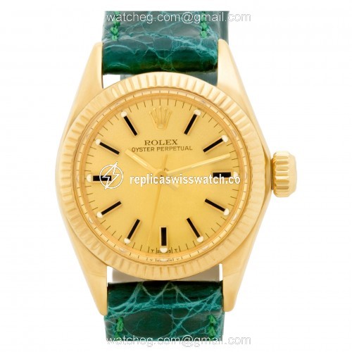 Rolex 6719 Oyster Perpetual Automatic Female 18k yellow gold Replica Rolex 6719 Oyster Perpetual Automatic Female 18k yellow gold Replica