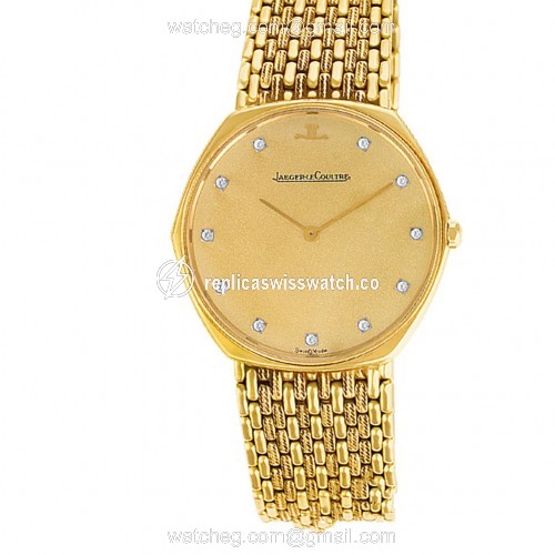 Jaeger LeCoultre 1200651 Classic Quartz Male 18k yellow gold Replica Jaeger LeCoultre 1200651 Classic Quartz Male 18k yellow gold Replica