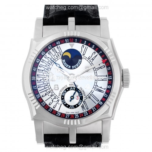 Roger Dubuis SY43 5710 0 Sympathie Automatic Male 18k White Gold Replica Roger Dubuis SY43 5710 0 Sympathie Automatic Male 18k White Gold Replica
