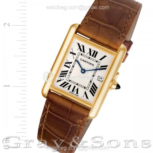 Cartier W1529756 Tank Quartz Male 18k yellow gold Replica Cartier W1529756 Tank Quartz Male 18k yellow gold Replica