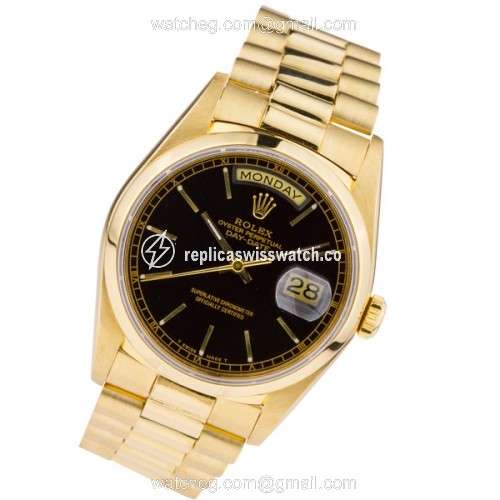 Rolex 18248 Day-Date Automatic Male 18k yellow gold Replica Rolex 18248 Day-Date Automatic Male 18k yellow gold Replica