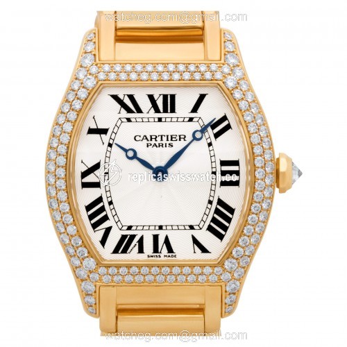 Cartier Cartier 2559 Tortue Manual Unisex 18k yellow gold Replica Cartier Cartier 2559 Tortue Manual Unisex 18k yellow gold Replica