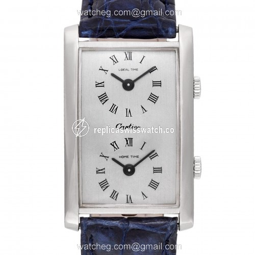 Chopard 2030 Dual Time Manual Unisex 18k White Gold Replica Chopard 2030 Dual Time Manual Unisex 18k White Gold Replica