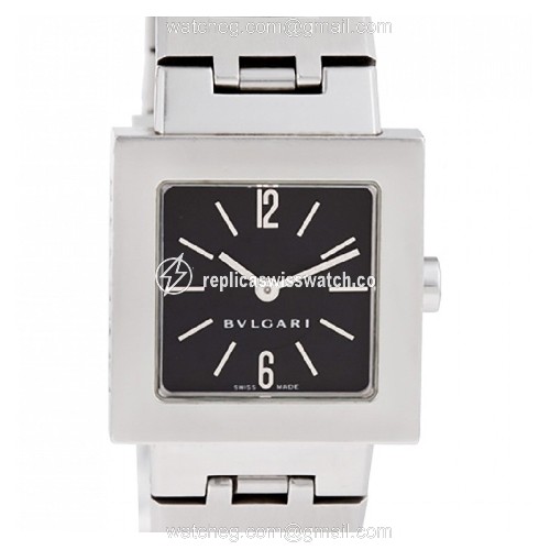 Bvlgari sq22ss Quadrato Quartz Female Stainless Steel Replica Bvlgari sq22ss Quadrato Quartz Female Stainless Steel Replica
