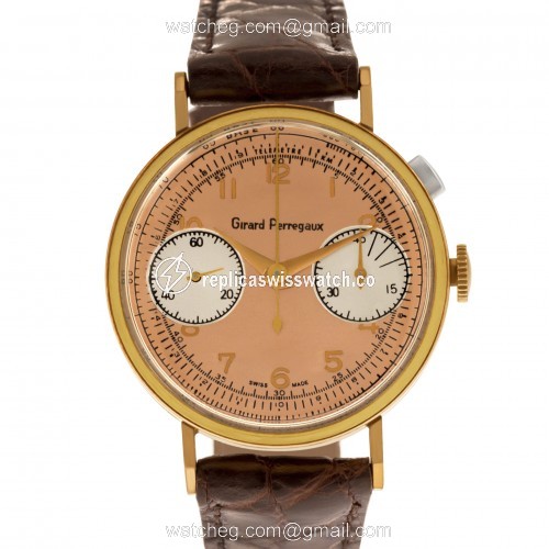 Girard Perregaux Vintage Chronograph Manual Male Gold Fill Replica Girard Perregaux Vintage Chronograph Manual Male Gold Fill Replica