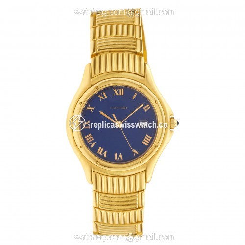 Cartier 1170 Cougar Quartz Unisex 18k yellow gold Replica Cartier 1170 Cougar Quartz Unisex 18k yellow gold Replica