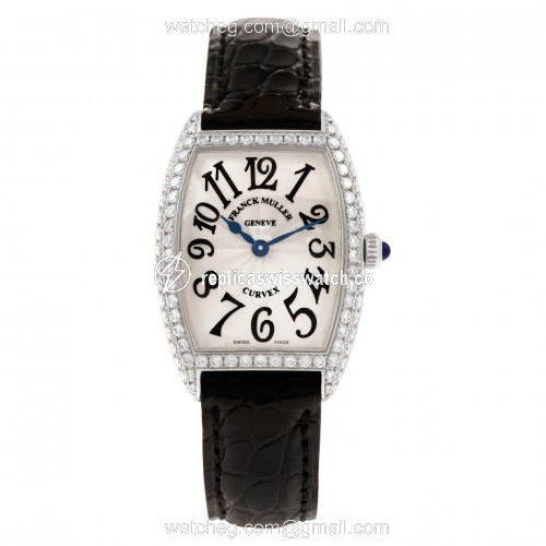Franck Muller 1752 QZ D Curvex Quartz Unisex Stainless Steel Replica Franck Muller 1752 QZ D Curvex Quartz Unisex Stainless Steel Replica