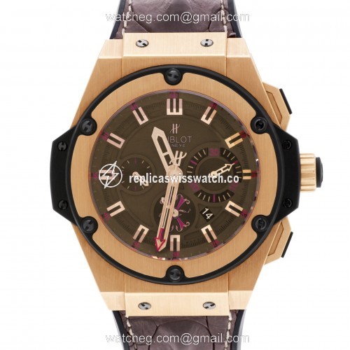 Hublot 703.OX.3113.HR.OPX2 King Power Arturo Fuente Automatic Male 18k rose gold Replica Hublot 703.OX.3113.HR.OPX2 King Power Arturo Fuente Automatic Male 18k rose gold Replica