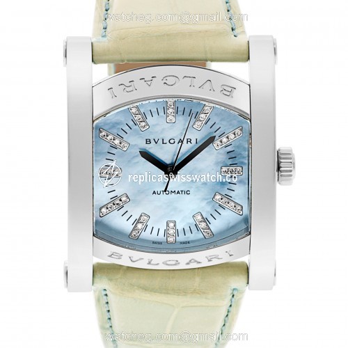 Bvlgari AA 44 S Assioma Automatic Female Stainless Steel Replica Bvlgari AA 44 S Assioma Automatic Female Stainless Steel Replica