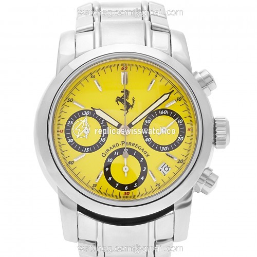Girard Perregaux 8020 Ferrari Automatic Male Stainless Steel Replica Girard Perregaux 8020 Ferrari Automatic Male Stainless Steel Replica