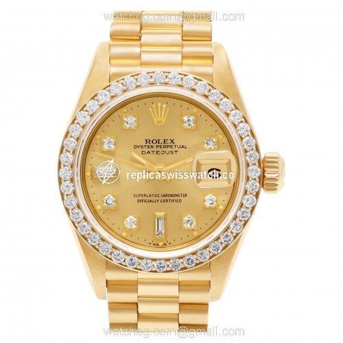 Rolex 69178 Datejust Automatic Female 18k yellow gold Replica Rolex 69178 Datejust Automatic Female 18k yellow gold Replica