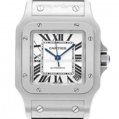 Cartier W20098D6 Santos Automatic Unisex Stainless Steel Replica Cartier W20098D6 Santos Automatic Unisex Stainless Steel Replica