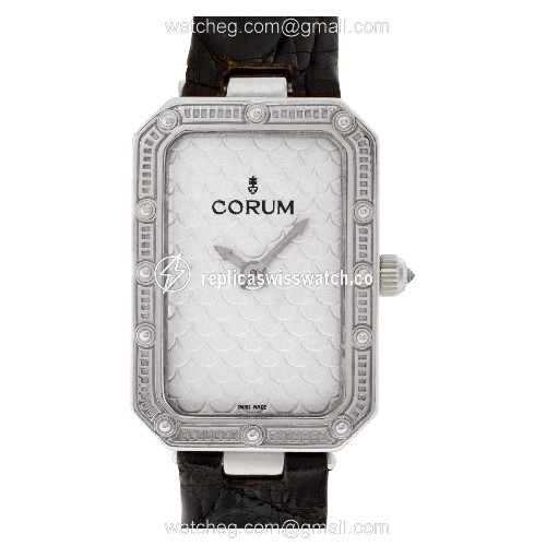 Corum 24 706 59 Quartz Female 18k White Gold Replica Corum 24 706 59 Quartz Female 18k White Gold Replica