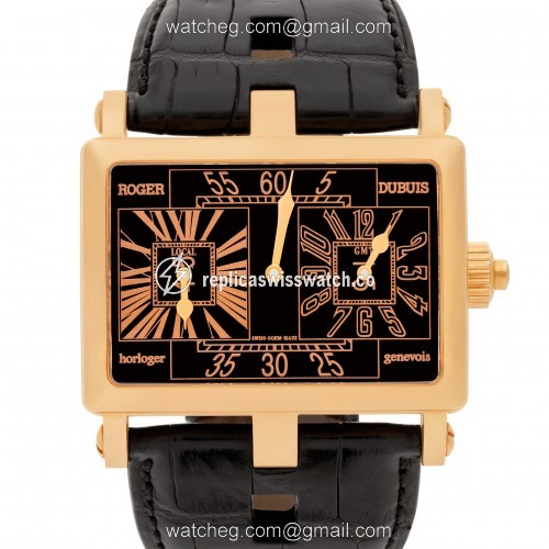 Roger Dubuis T31 9847 5 56 37 Too Much Manual Male 18k rose gold Replica Roger Dubuis T31 9847 5 56 37 Too Much Manual Male 18k rose gold Replica