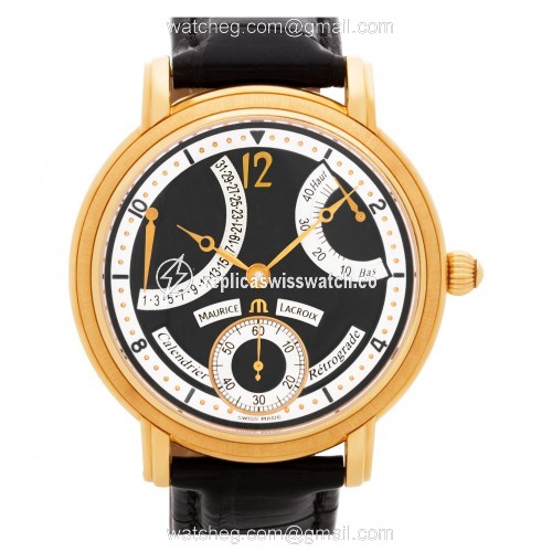 Maurice Lacroix mp7068 Masterpiece Manual Male 18k rose gold Replica Maurice Lacroix mp7068 Masterpiece Manual Male 18k rose gold Replica