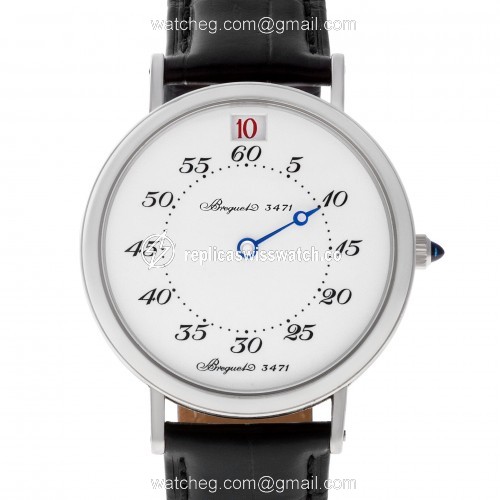 Breguet 3420 Jump Hour Automatic Male Platinum Replica Breguet 3420 Jump Hour Automatic Male Platinum Replica