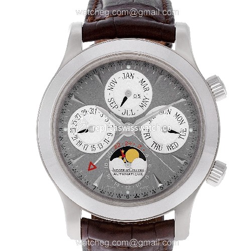 Jaeger LeCoultre 146.3.95/1 Master Control Automatic Male 18k White Gold Replica Jaeger LeCoultre 146.3.95/1 Master Control Automatic Male 18k White Gold Replica