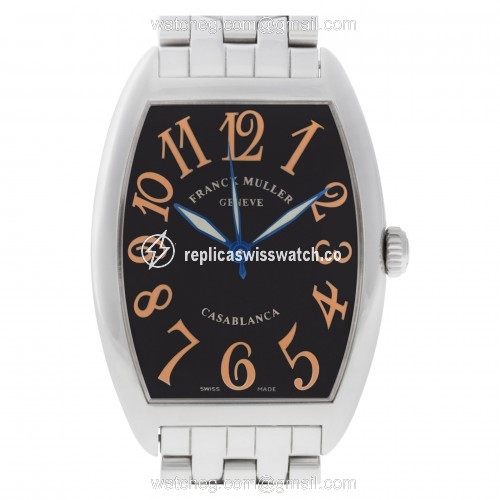Franck Muller 2852 Casablanca Automatic Unisex Stainless Steel Replica Franck Muller 2852 Casablanca Automatic Unisex Stainless Steel Replica