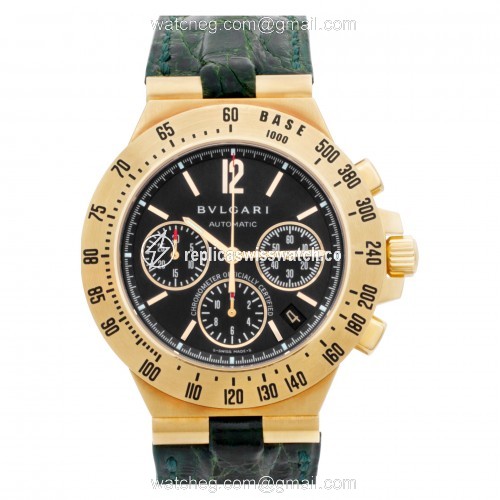Bvlgari CH40GTA Diagono Automatic Male 18k yellow gold Replica Bvlgari CH40GTA Diagono Automatic Male 18k yellow gold Replica