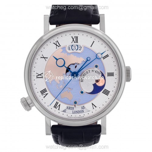 Breguet 5717PT Classique Hora Mundi Automatic Male Platinum Replica Breguet 5717PT Classique Hora Mundi Automatic Male Platinum Replica