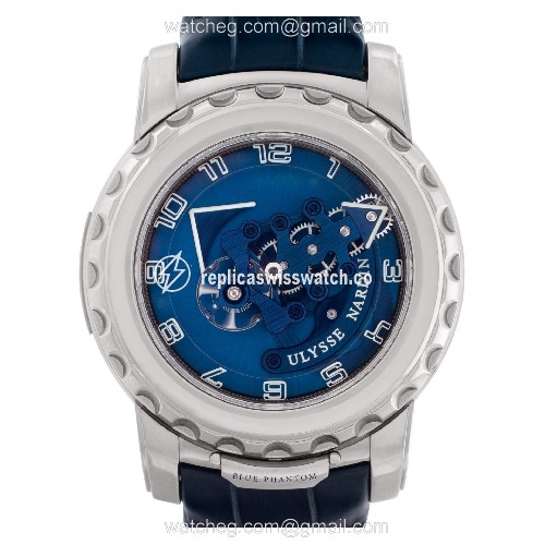 Ulysse Nardin 020-81 Freak Manual Male 18k White Gold Replica Ulysse Nardin 020-81 Freak Manual Male 18k White Gold Replica