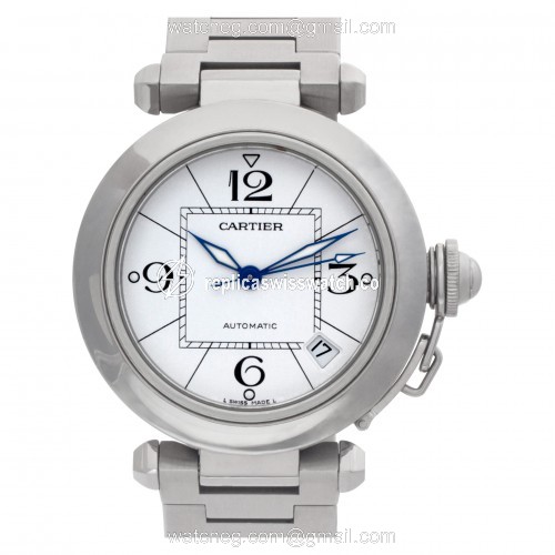 Cartier w31074M7 Pasha 35 Automatic Female Stainless Steel Replica Cartier w31074M7 Pasha 35 Automatic Female Stainless Steel Replica