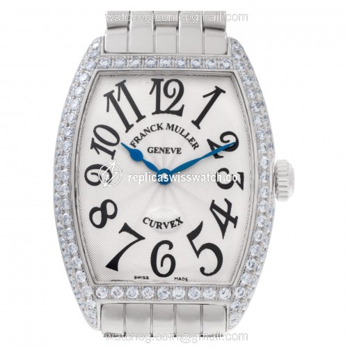 Franck Muller 7502 qz d Curvex Quartz Female Stainless Steel Replica Franck Muller 7502 qz d Curvex Quartz Female Stainless Steel Replica