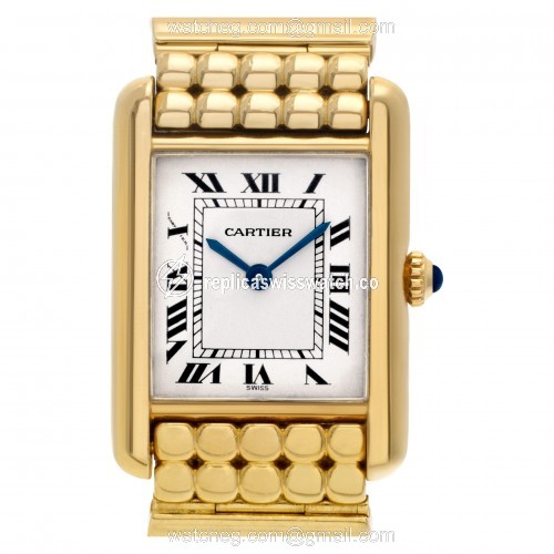 Cartier Cartier 1738 Tank Quartz Female 18k yellow gold Replica Cartier Cartier 1738 Tank Quartz Female 18k yellow gold Replica