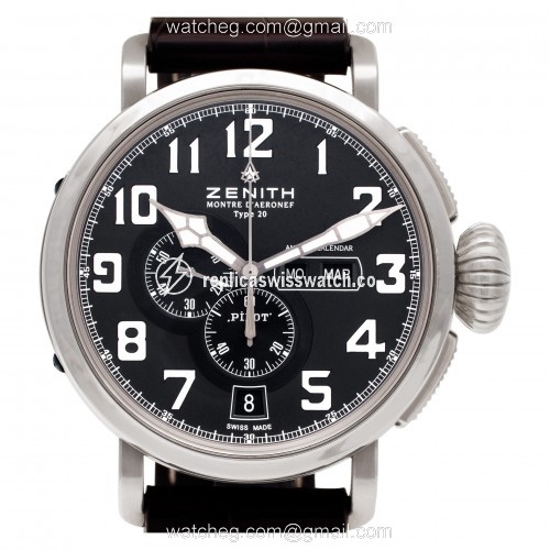Zenith 03.2430.4054 Pilot Montre D Aeronef Automatic Male Stainless Steel Replica Zenith 03.2430.4054 Pilot Montre D Aeronef Automatic Male Stainless Steel Replica