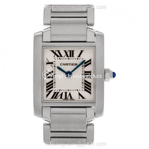 Cartier w51008q3 Tank Francaise Quartz Female Stainless Steel Replica Cartier w51008q3 Tank Francaise Quartz Female Stainless Steel Replica