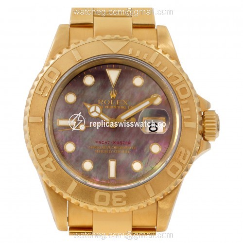 Rolex 16628 Yacht-Master Automatic Male 18k yellow gold Replica Rolex 16628 Yacht-Master Automatic Male 18k yellow gold Replica