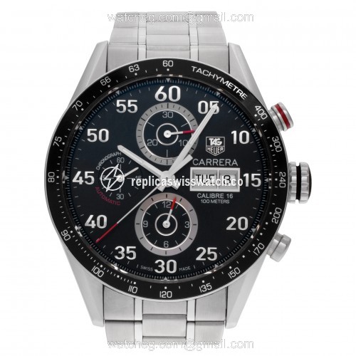 Tag Heuer CV2A10 Carrera Automatic Male Stainless Steel Replica Tag Heuer CV2A10 Carrera Automatic Male Stainless Steel Replica