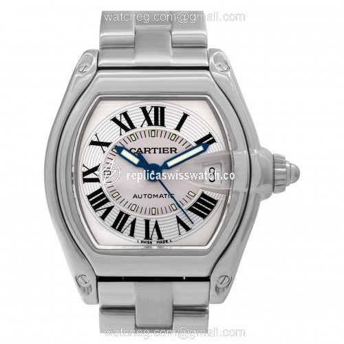 Cartier W62025V3 Roadster Automatic Unisex Stainless Steel Replica Cartier W62025V3 Roadster Automatic Unisex Stainless Steel Replica