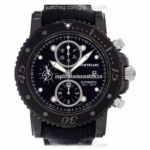 MontBlanc 104279 sport Automatic Male PVD steel Replica MontBlanc 104279 sport Automatic Male PVD steel Replica