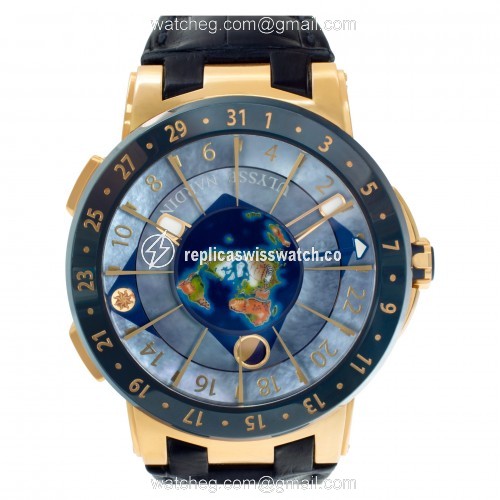 Ulysse Nardin 1062-113 Moonstruck Automatic Male 18k rose gold Replica Ulysse Nardin 1062-113 Moonstruck Automatic Male 18k rose gold Replica