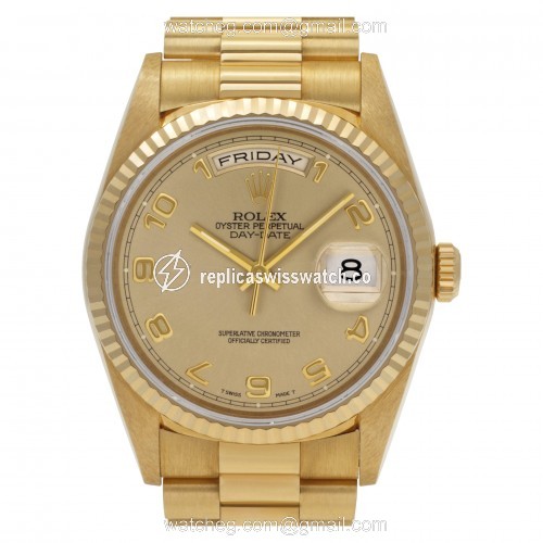 Rolex 18238 Day-Date Automatic Male 18k yellow gold Replica Rolex 18238 Day-Date Automatic Male 18k yellow gold Replica