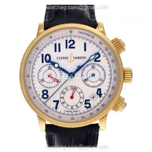 Ulysse Nardin 351-22 Marine Chronometer Automatic Male 18k yellow gold Replica Ulysse Nardin 351-22 Marine Chronometer Automatic Male 18k yellow gold Replica