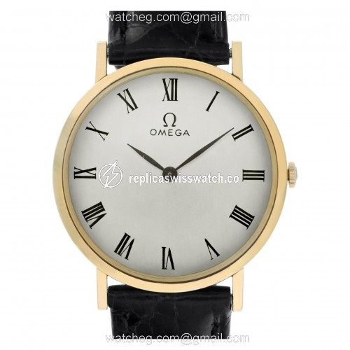 Omega D6672 Classic Manual Male 14k yellow gold Replica Omega D6672 Classic Manual Male 14k yellow gold Replica