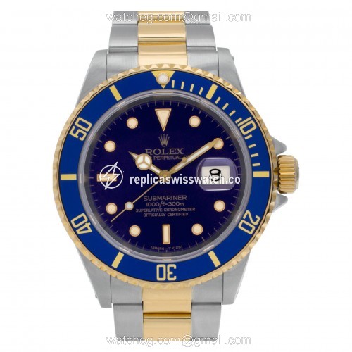 Rolex 16613 Submariner Automatic Male 18k gold & Stainless Steel Replica Rolex 16613 Submariner Automatic Male 18k gold & Stainless Steel Replica