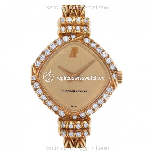 Audemars Piguet 8965/550BA/233658/73139 Cocktail Quartz Female 18k yellow gold Replica Audemars Piguet 8965/550BA/233658/73139 Cocktail Quartz Female 18k yellow gold Replica