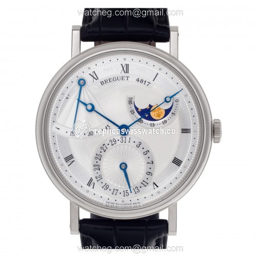 Breguet 7137 Classique Automatic Male 18k White Gold Replica Breguet 7137 Classique Automatic Male 18k White Gold Replica