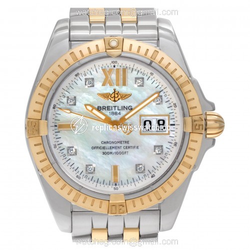 Breitling C49350 Galactic Automatic Male 18k rose gold & stainless steel Replica Breitling C49350 Galactic Automatic Male 18k rose gold & stainless steel Replica